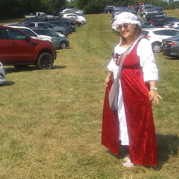 Renaissance / Christmas Peasant women's costume size XL - Picture 1 of 8